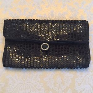 Norell sequin clutch
